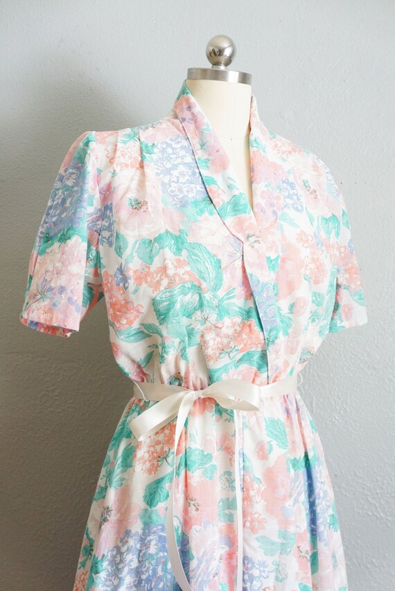 1980s Fleurs de Chalet sun dress | vintage 80s fi… - image 4