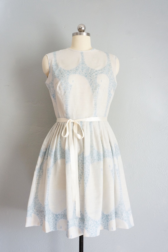 1950s Sweet Vines cotton day dress | vintage 50s … - image 2