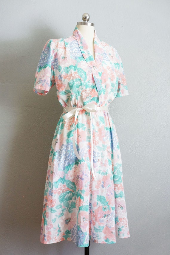 1980s Fleurs de Chalet sun dress | vintage 80s fi… - image 2