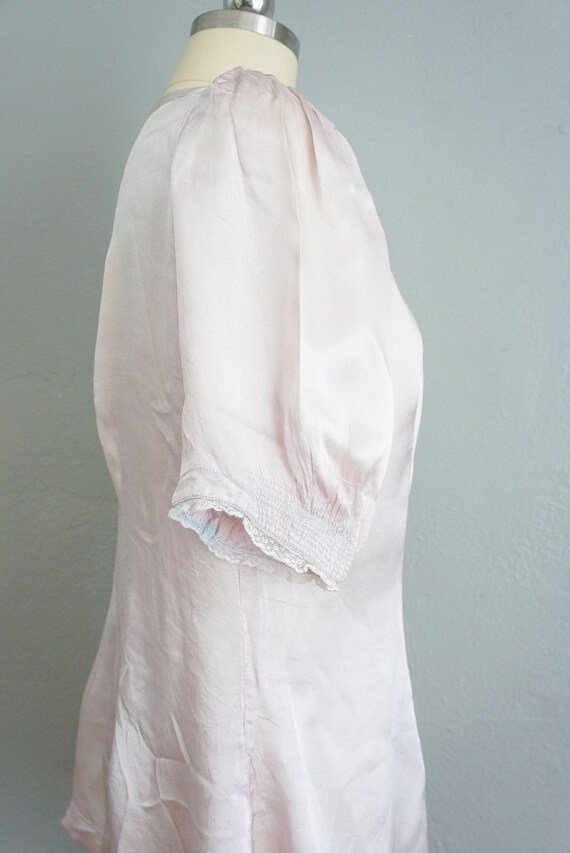1930s/1940s Lavender Dreams satin top | vintage 4… - image 8