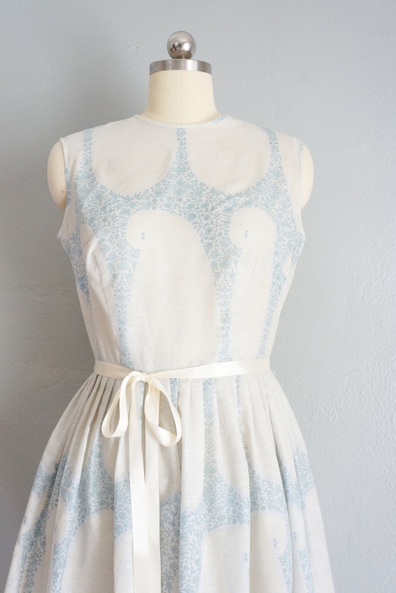 1950s Sweet Vines cotton day dress | vintage 50s … - image 3