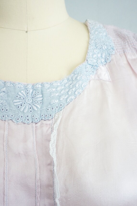 1930s/1940s Lavender Dreams satin top | vintage 4… - image 4