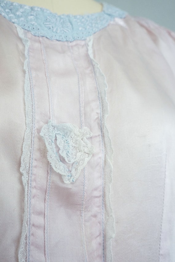 1930s/1940s Lavender Dreams satin top | vintage 4… - image 5