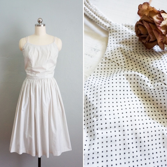 1960s Preserve Summer cotton day dress | vintage … - image 1