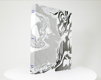 MARBLE PAPER NOTEBOOK #18/ High-end marbled stationery