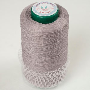 JThouse yarn &quot;Italian Viscose&quot;. Color 2040, Pastel Light Purple. Matte Viscose. Weight of one item - 100 grams