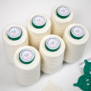 Häkelgarn, Matte Soft Viskose aus Italien. 600 gramm Kit. 100 Gramm Zapfen. Hergestellt in Italien, weiches Häkelgarn, hohe Qualität. 100% Viskose.