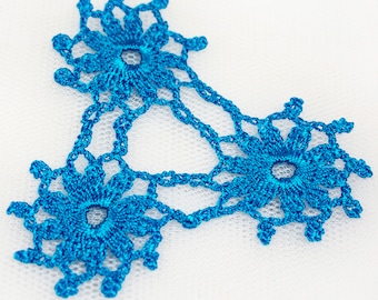 Crochet patterns of Motif “Isonoe”. PDF tutorial and video tutorial. Easy crochet motif pattern for beginners. Digital pattern.