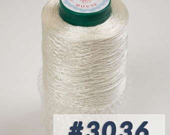 JThouse yarn "Italian Viscose". Color 3036, Ivory. Weight of one item - 100 grams