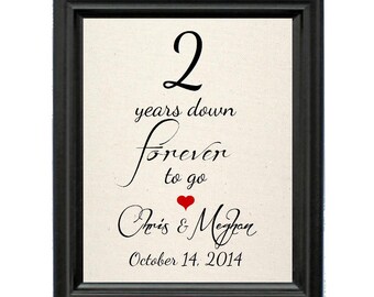 wedding anniversary 2 years