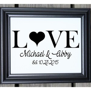 Love Cotton Print | Personalized Love | Wedding Gift Ideas | Anniversary Gift | Personalized Gift | Love Family | Wedding Gift | Love Gift