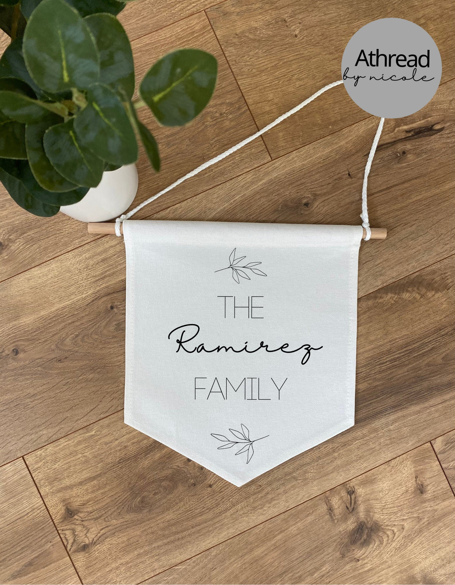 Hanging Wall Canvas Banner and Wall Decor Family Home Decor Etsy