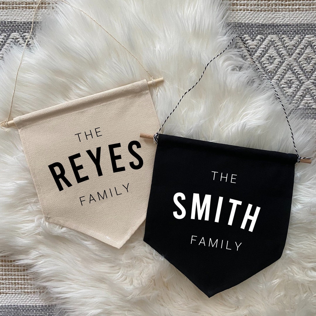 Hanging Wall Canvas Banner and Wall Decor, Family, Home Decor, House