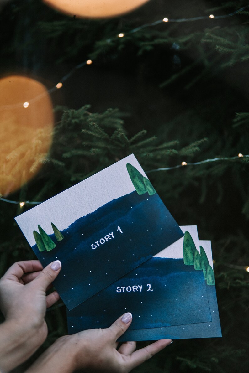 Advent Sprookjeskalender/ Kerst countdown / Advent Kalender / afbeelding 4