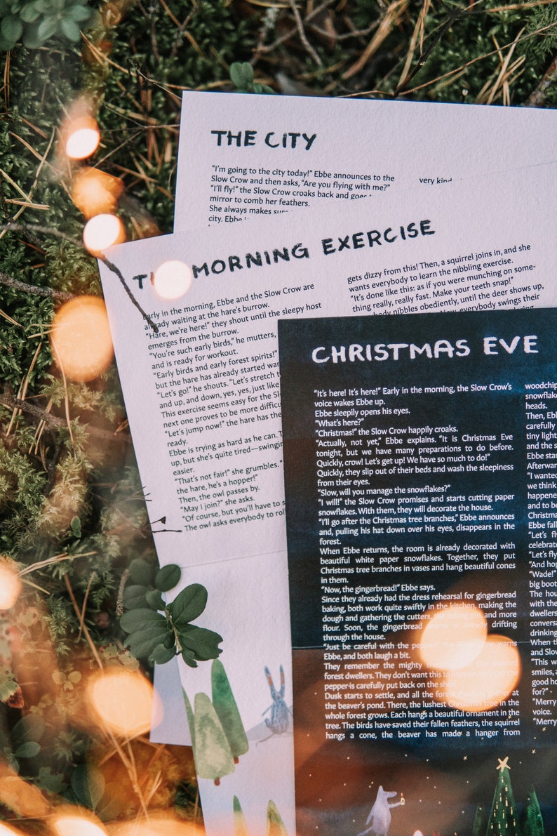 Advent Sprookjeskalender/ Kerst countdown / Advent Kalender / afbeelding 8