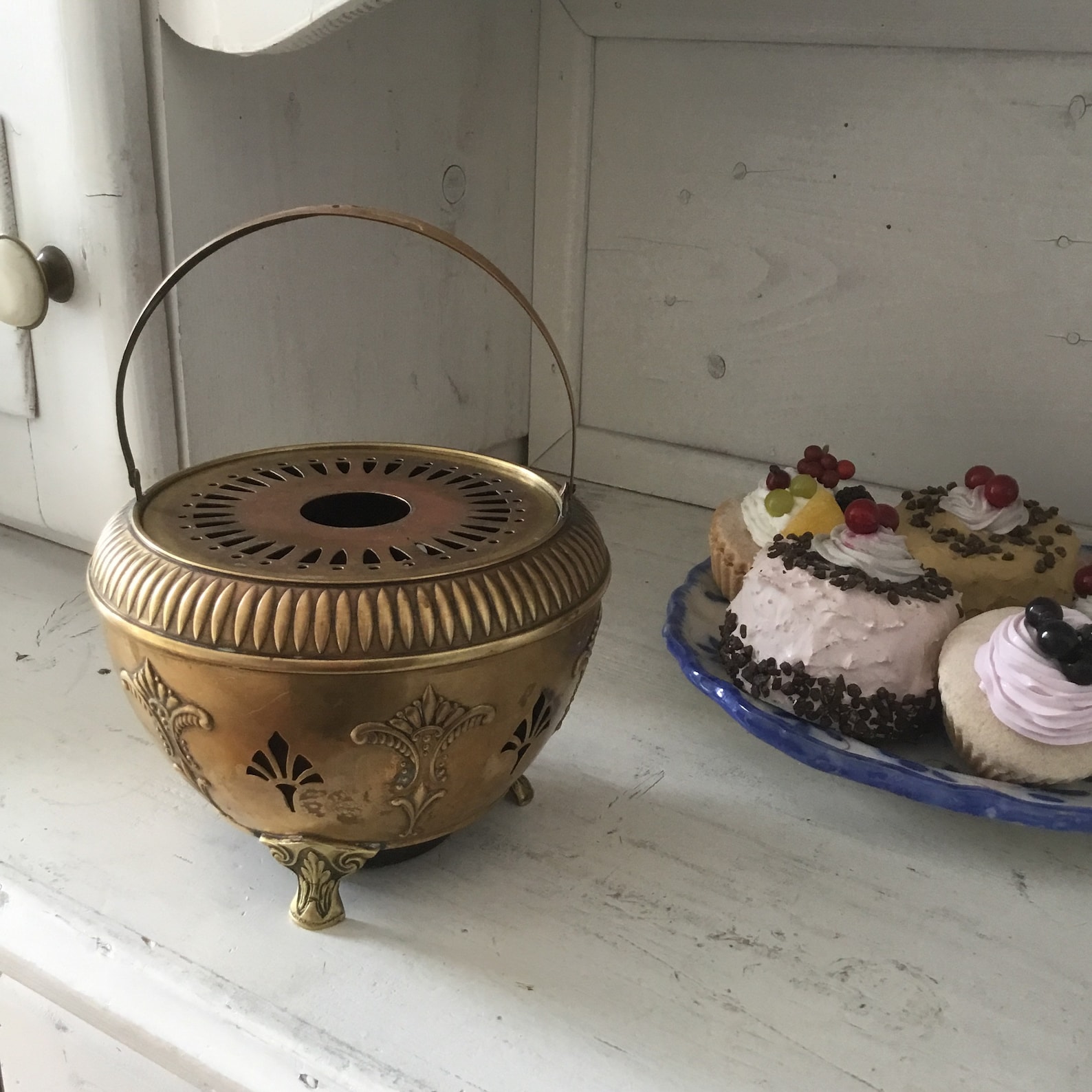 Antique Brass Art Deco Teapot Warmer Classic Teapot Warmer Etsy
