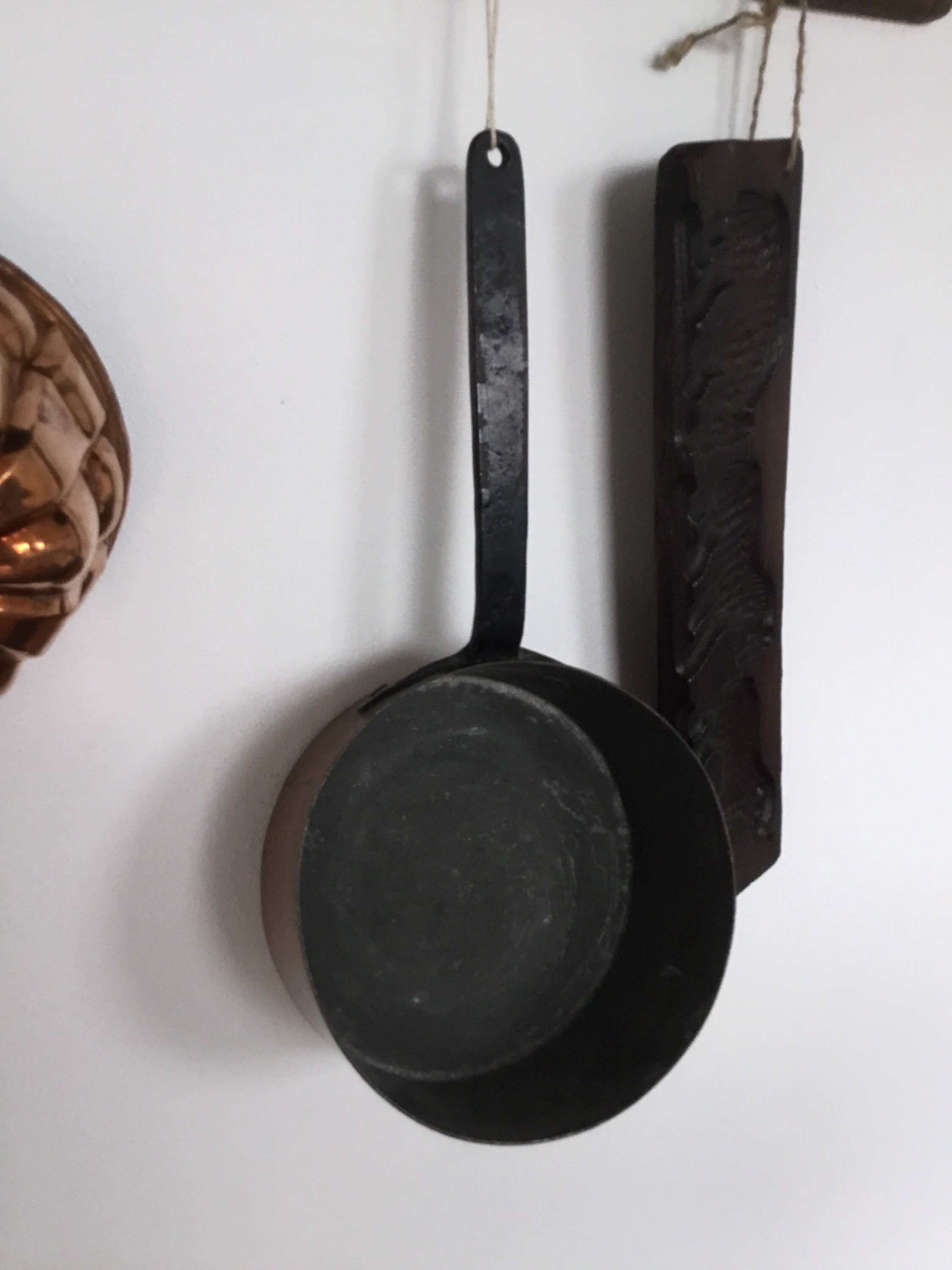 Antike Küche Dekor-Set Kupfer Kuchendose Kupfer Pfanne | Etsy