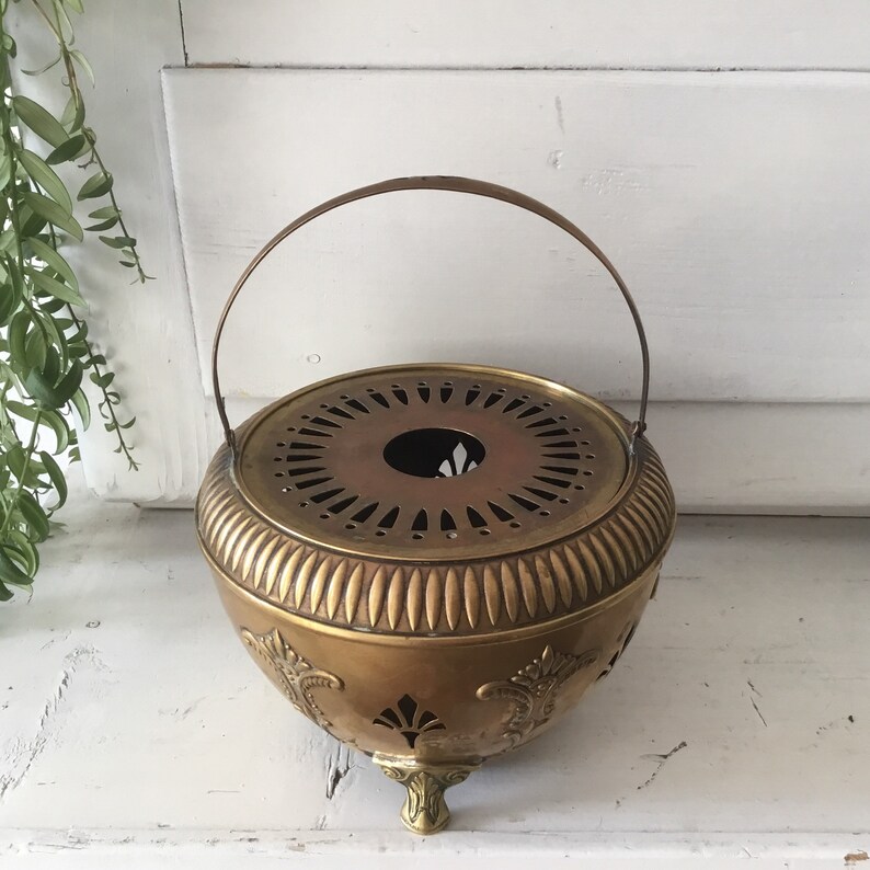 Antique Brass Art Deco Teapot Warmer Classic Teapot Warmer Etsy