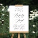 Welcome Sign Template Rustic Calligraphy Wedding Poster | Etsy