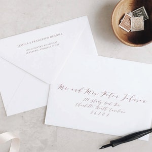 Printable Wedding Envelope Template, Printable Address Envelope, DIY Wedding Address Envelope, Printable Envelope, Instant Download, C