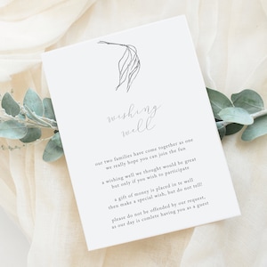 Casamento desejando bem, cartão desejando bem, em vez de presentes, desejando bem para impressão, modelo, cartão de cerco de fundo de lua de mel, desejo de lua de mel