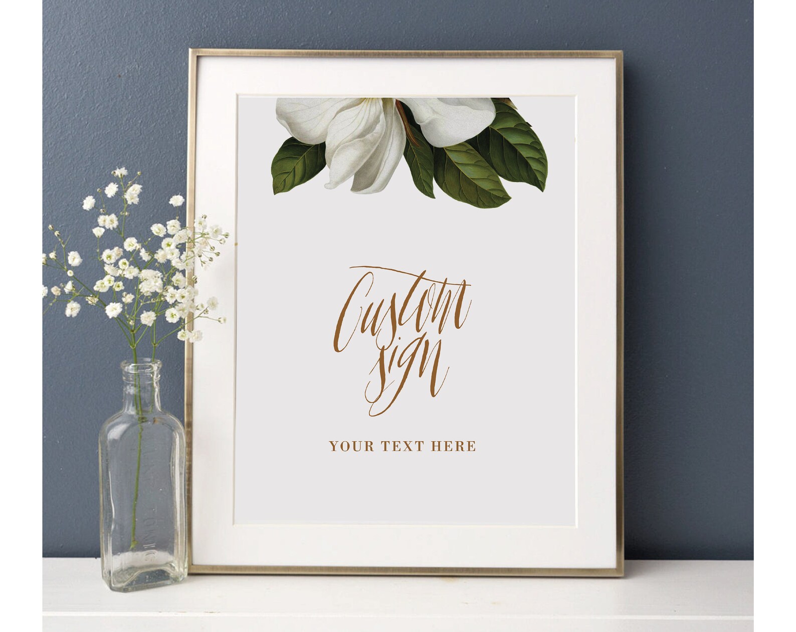 Custom Wedding Sign Template Printable 100% Editable Create | Etsy