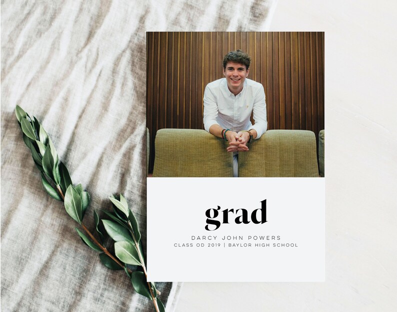 Guy graduation invitation, Graduation invitation boy, Graduation Invitation 2024 Boy, Senior Graduation Template, Graduation Announcement GR image 4