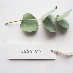 Place card Template Download Minimalist Name Card Tag Escort Cards Modern Wedding Name Seating Card Editable Place Cards Templett image 5