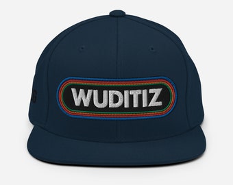 Wuditiz KLOS Logo Embroidered Snapback Hat