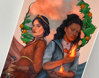 Priory of the Orange Tree Art Print