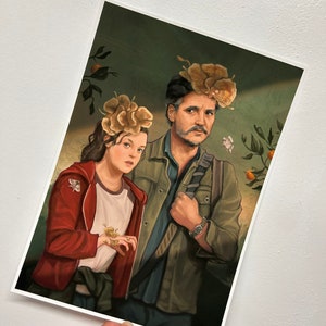 The Last of Us - Art Print - Joel & Ellie
