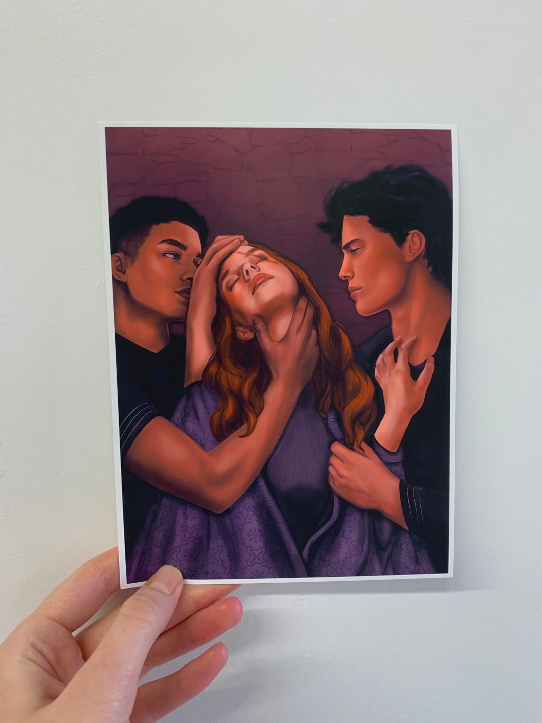 Print/ Bookmark Poppy & Hawke, From Blood and Ash, De Sangre Y Cenizas 