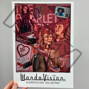 Wandavision Series Poster - Art Print