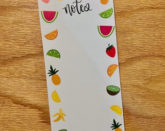 Fruit Notepad