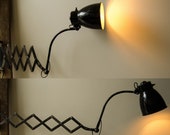 Scissor Lamp Industrial Wall Lighting Accordion Lamp Steampunk Lighting