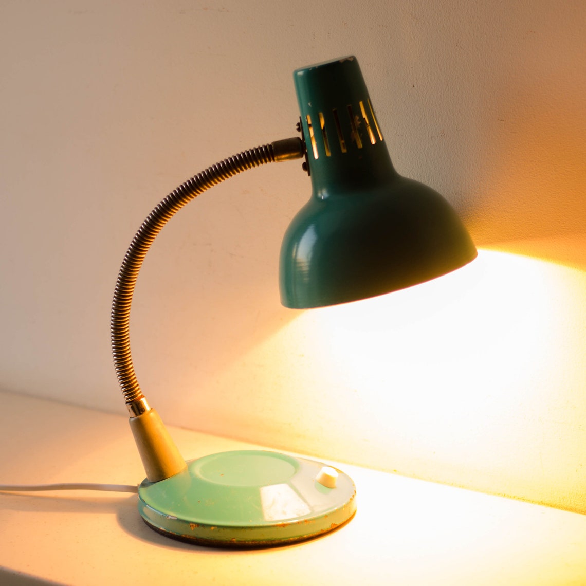 Back to School Small Desk Lamp Retro Lamp Vintage Unique Etsy