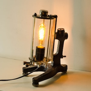 Steampunk Lighting Bedside Lamp | Industrial Desk Lamp | Steam Punk Lamp