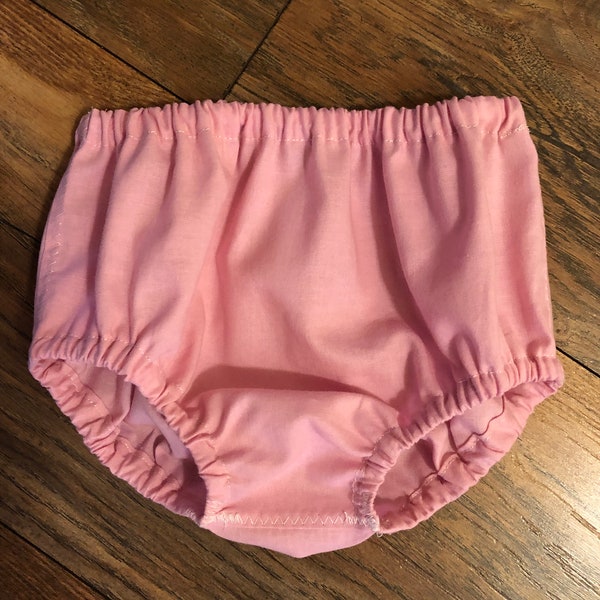 Solid Light Pink Diaper cover for Babies/ size 6-9M/ ALREADY MADE ready to ship with Free Shipping!!!