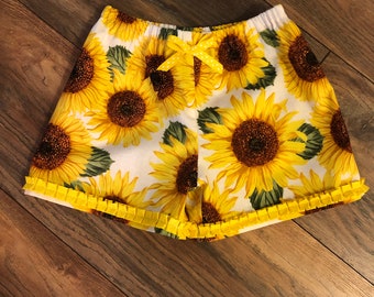 Sunflower Shorts - Etsy