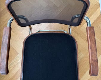 Seat Cushion for Thonet Cantilever Chair S 32 & S 64 by Marcel Breuer · Wool Felt · Handmade - Custom Cushion for Designer Chairs