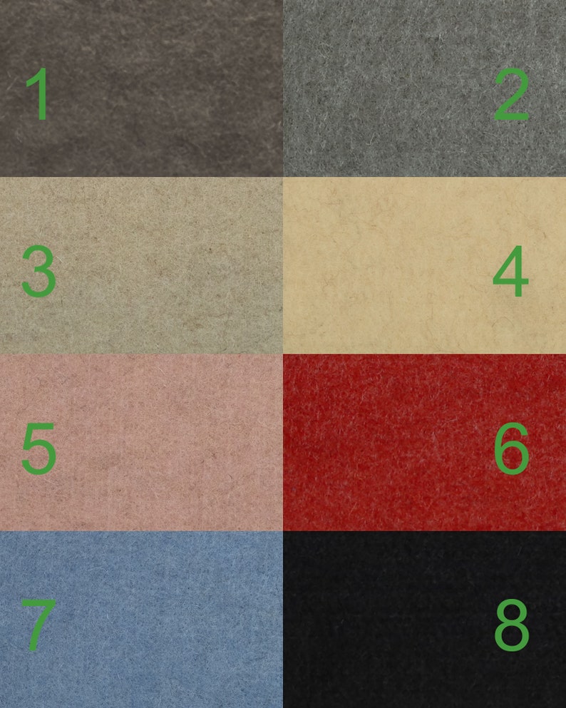 Wool Felt Storage Bin for Kitchen Storage Basket Natural Etsy