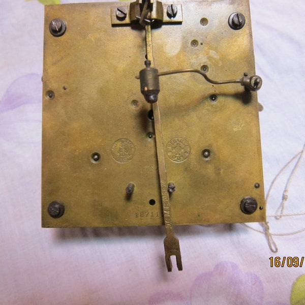 Gustav Becker Clock Parts Etsy