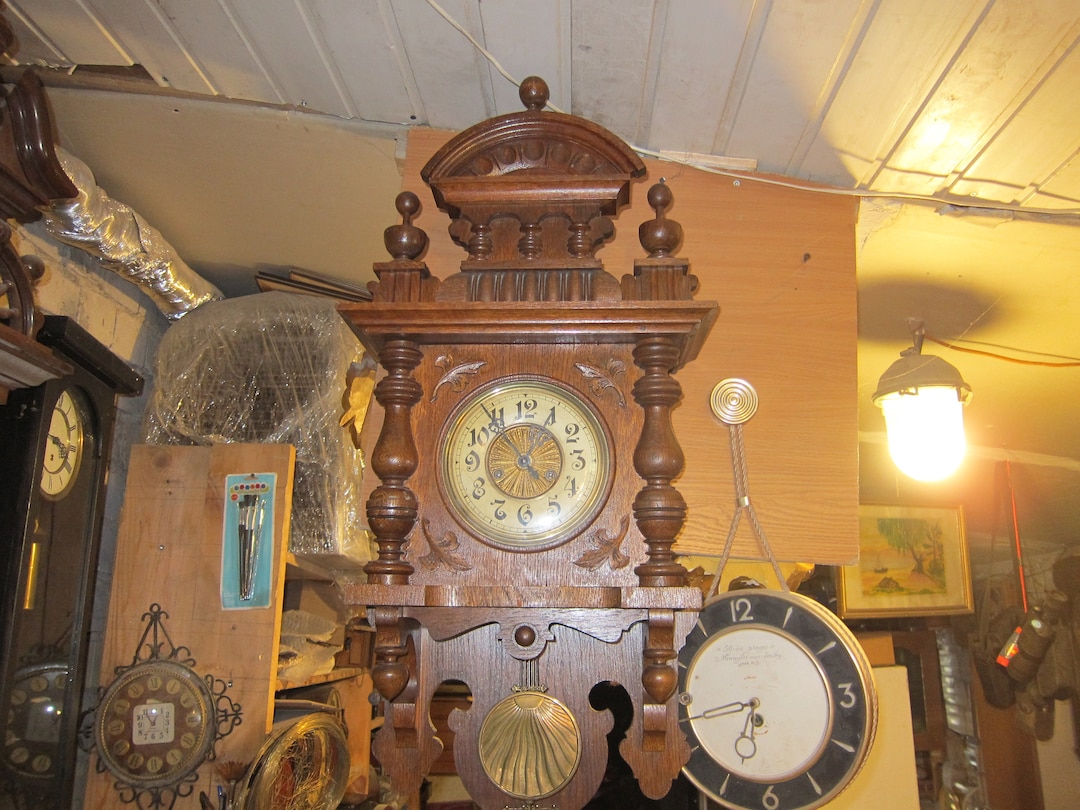 Antique Old , Wall Clock ,