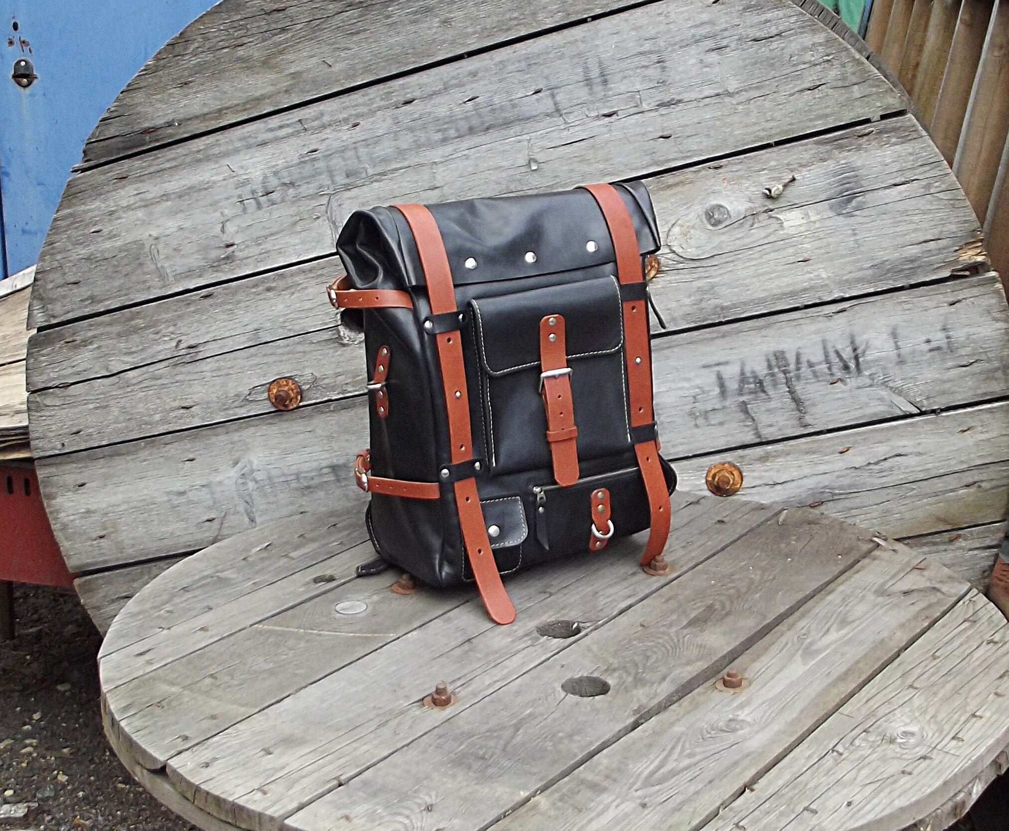 leather backpack under $100