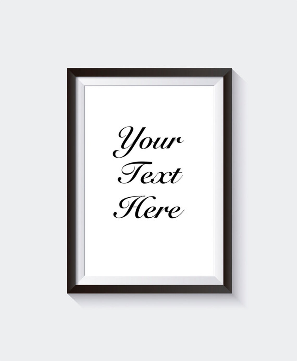 Personalized Poster, Custom Quote Print, Custom Text Print, Custom