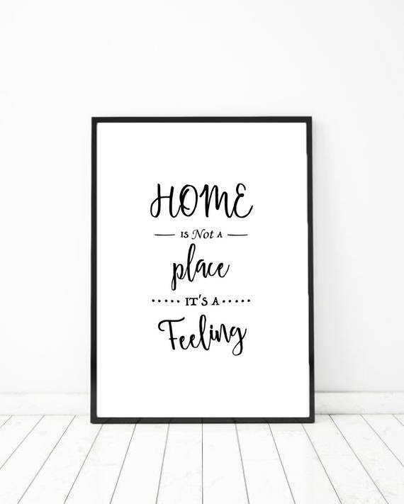 New Home Quotes And Sayings New Home Print New Home Quotes House Warming Print | Etsy India