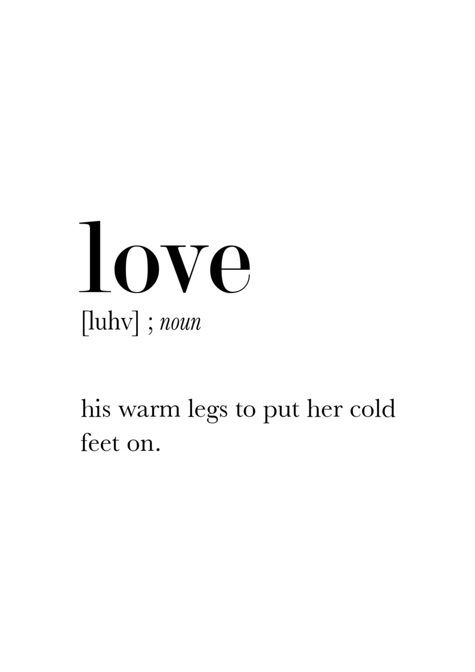 Definition Print Love Definition Print Love Definition Love Etsy