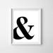Ampersand Print Ampersand Sign Printable Poster Ampersand - Etsy Ampersand Print Ampersand Sign Printable Poster Ampersand - Etsy