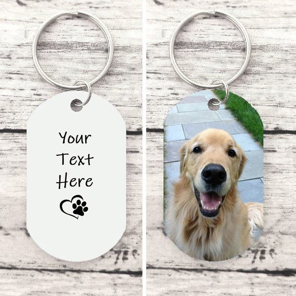 Custom Dog Keychain Etsy