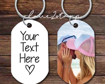 Custom Picture Keychain, Personalized Keychain For Boyfriend, Christmas Gift For Her, Best Holiday Gifts Under 20, Best Gifts For Him